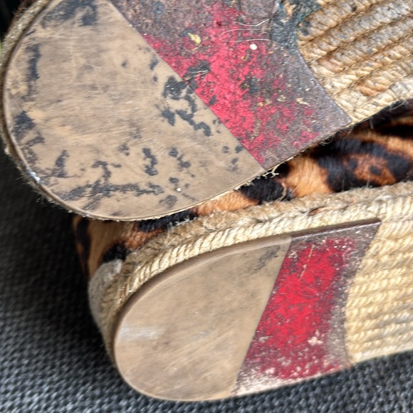 Leopard Print Espadrille Men Shoes - Picture 8 of 16